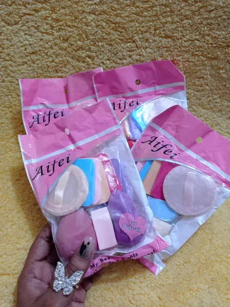 9 pcs Makeup Sponge Beauty Blender